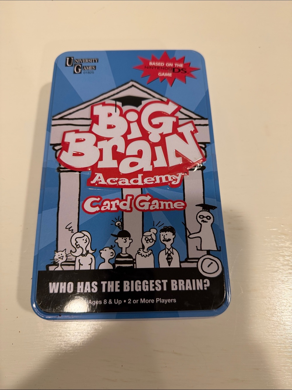 Big Brain Academy Card Game - Blue